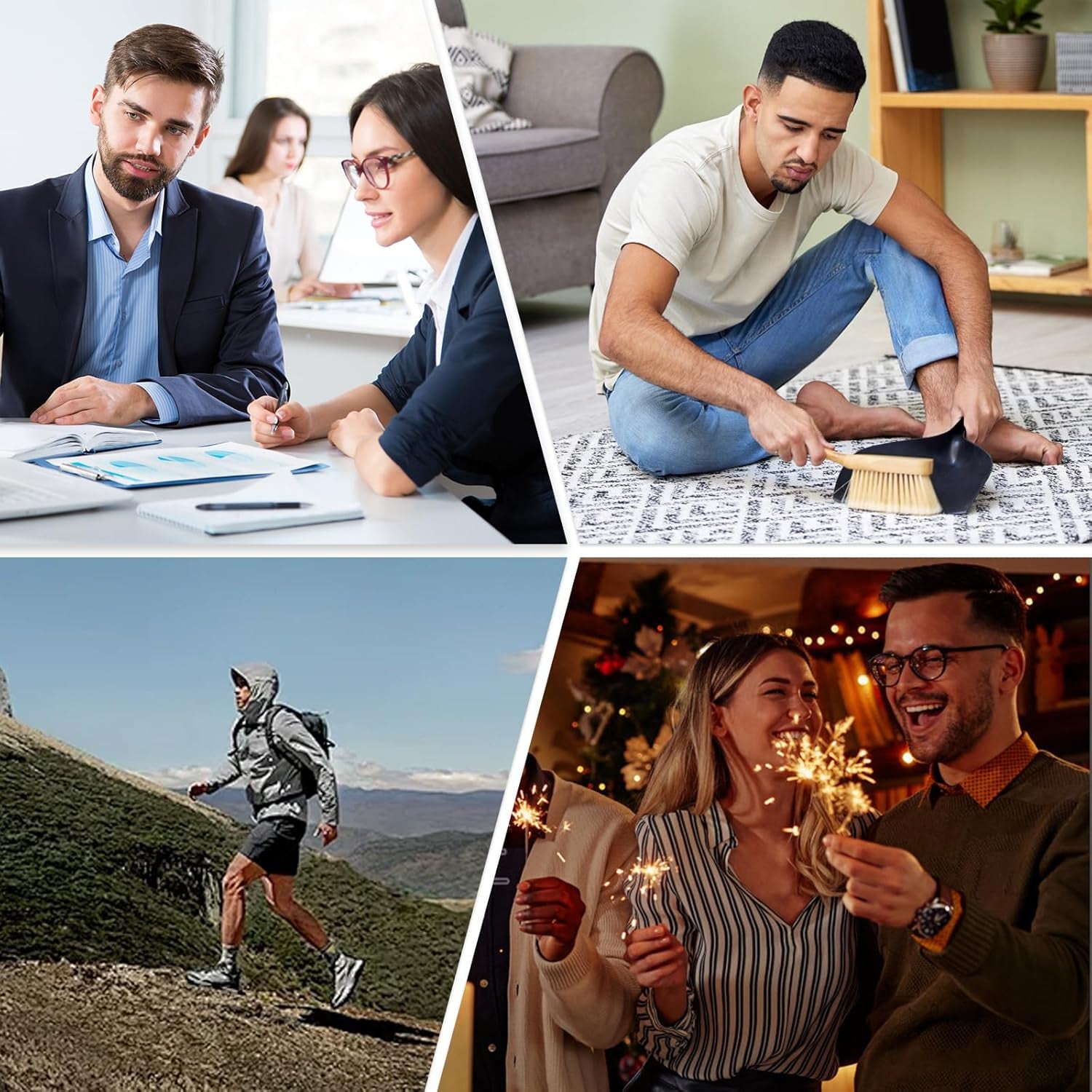 Mens Dress Socks Fun Funny Novelty Colorful Crazy Crew Dress Socks for Men 8-12