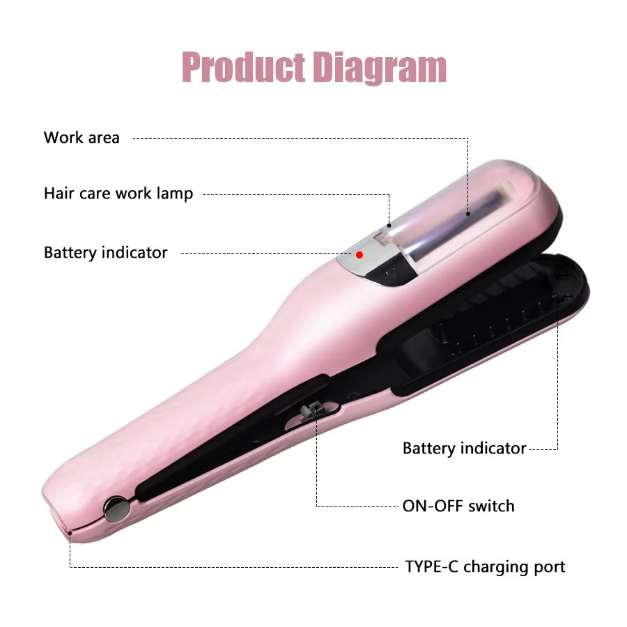 Hair End Cutting Machine Hair Split Ends Trimmer Automatic Split End Remover Damaged Hair Repair Care Treatment
