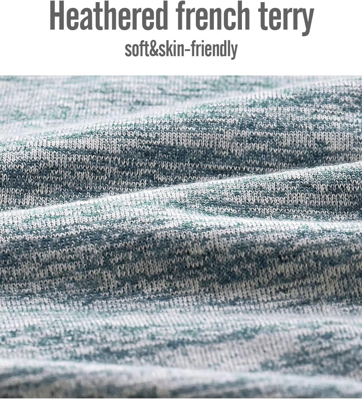 Mens Lounge Shorts Knit Terry Cloth Drawstring Athletic Sweat Shorts with Pockets 6 Inch