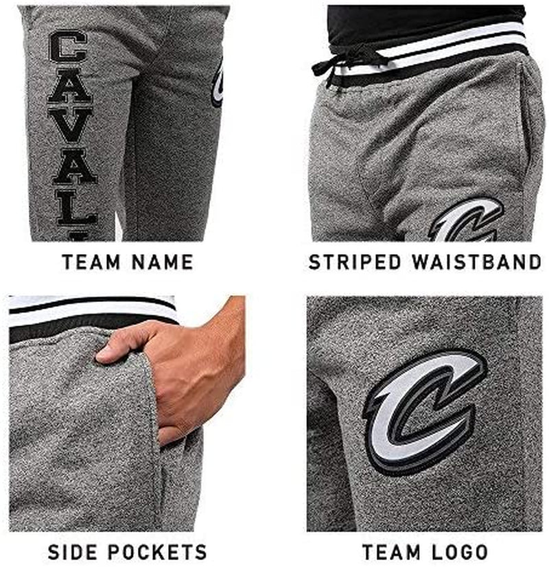 Men'S NBA Official Soft Fleece Active Jogger Sweatpants