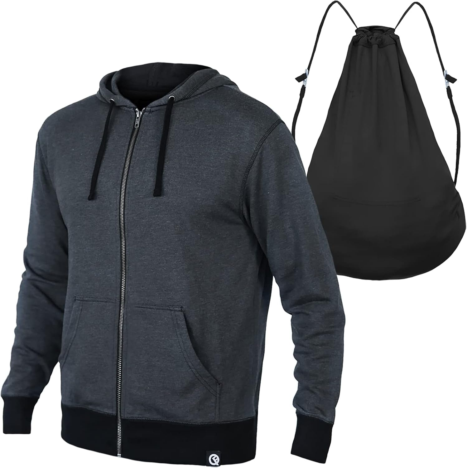 2-In-1 Reversible Backpack Hoodie (As Seen on SHARK TANK) Unisex Full-Zip Hero Hoodie